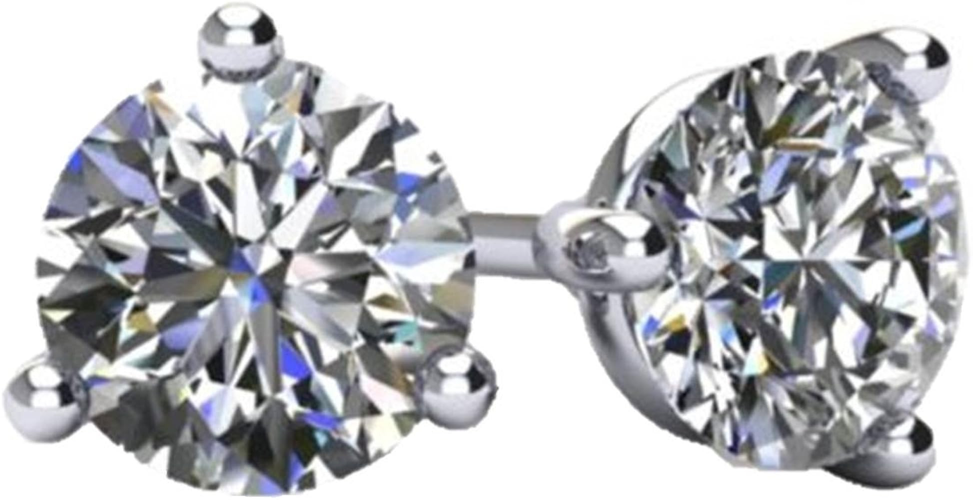 14k 4ct Zirconia  | Amazon (US)