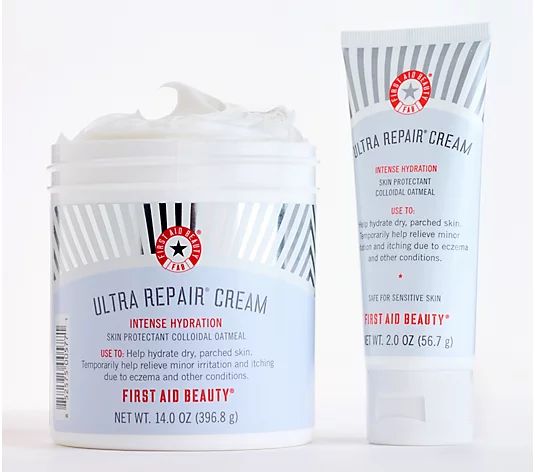 First Aid Beauty Ultra Repair Cream 2-pc Set Auto-Delivery - QVC.com | QVC