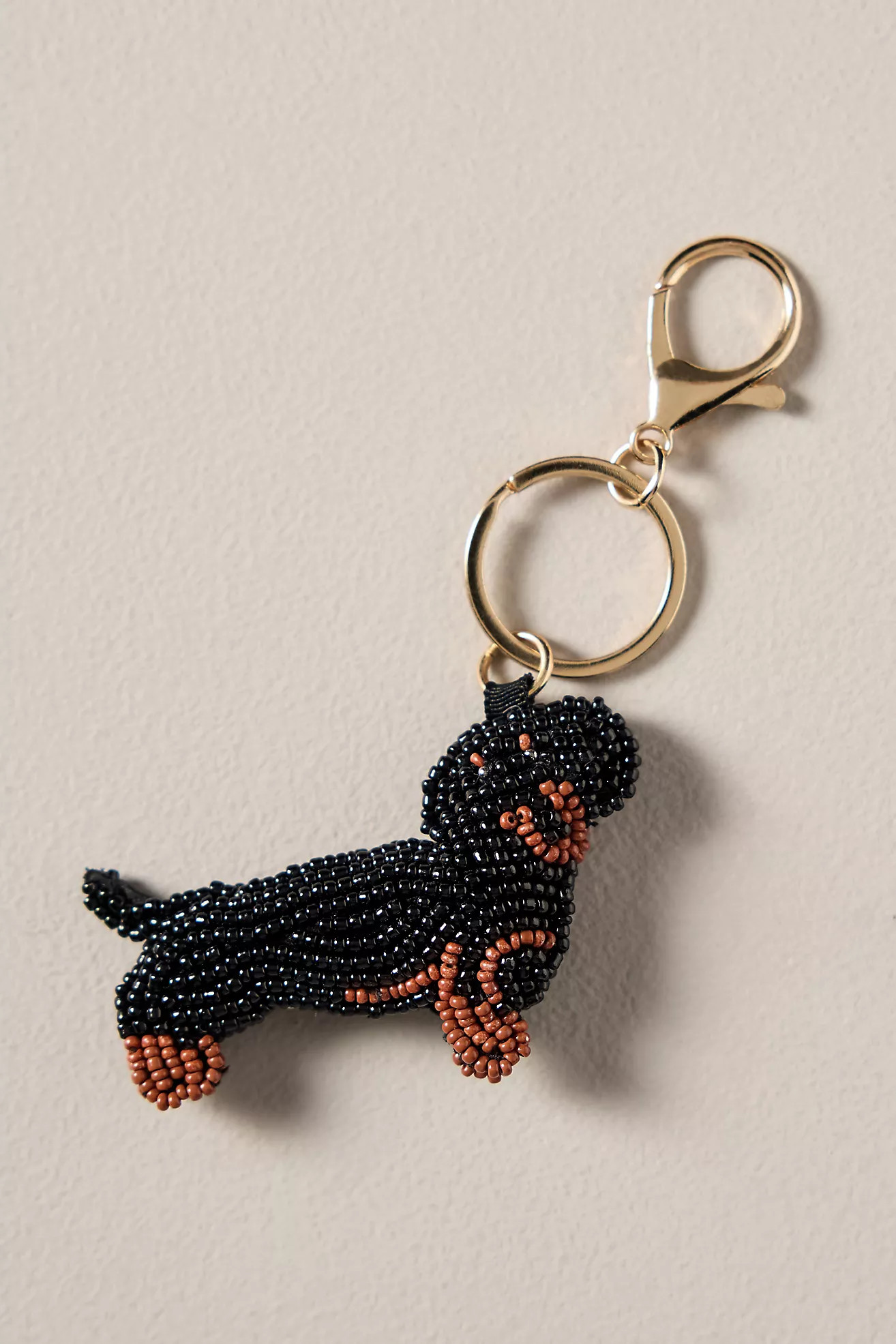 Beaded Dog Bag Charm | Anthropologie (US)