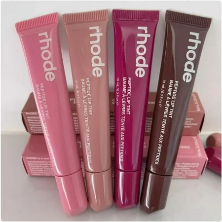 Rhode By Hailey Bieber Peptide Lip Tint NIB (4 Colors) Espresso- Toast- Ribbon- Jelly | Walmart (US)