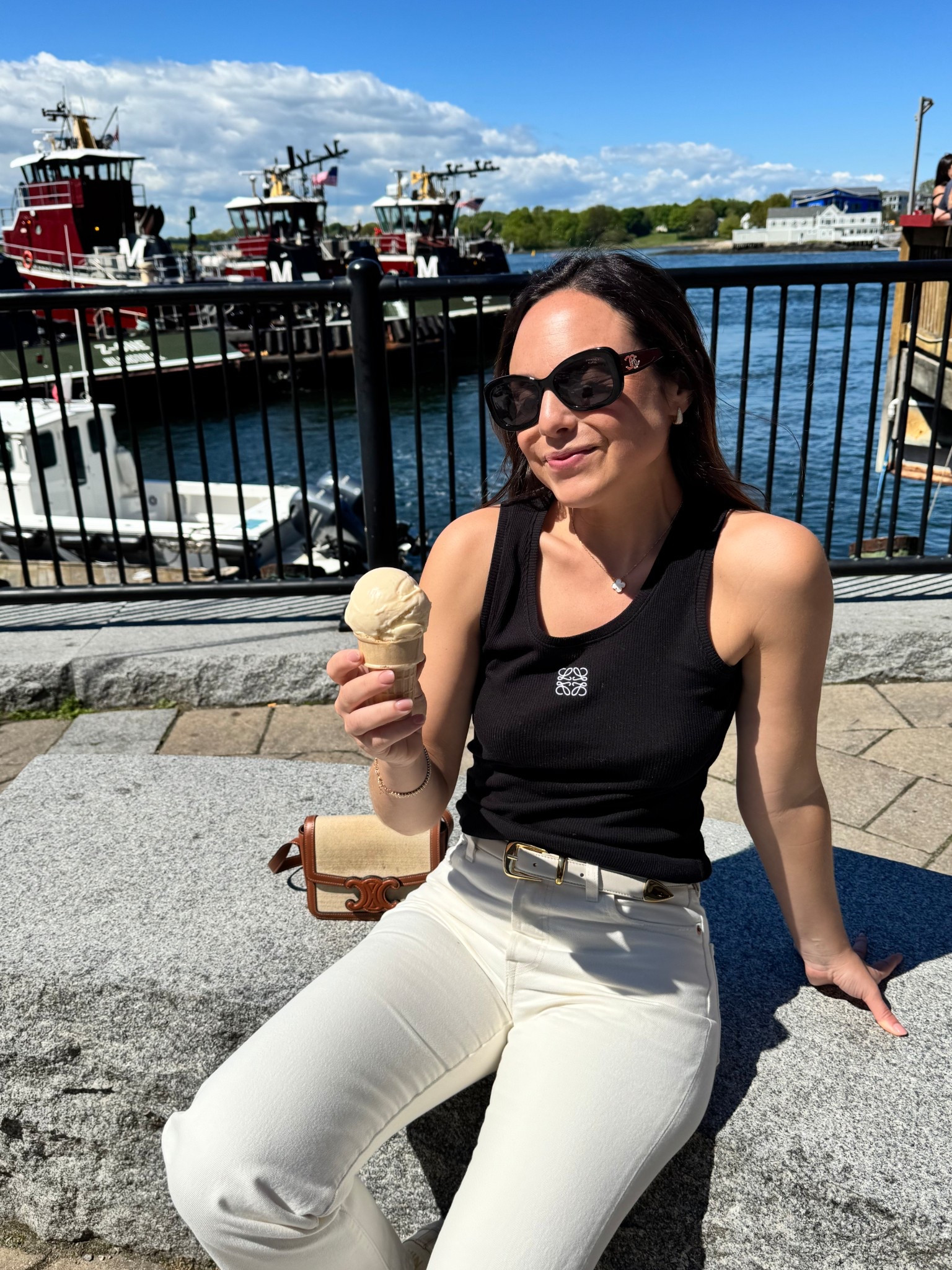 Guys!! This will be my third summer living in this Loewe tank. Best investment ever. Paired with the Levi 90s jean I wear everyday (winter and summer) and my aureum belt. This is the look of my summer!! 

I usually wear a 24 jean but I got these in 24 to be baggier  

#LTKStyleTip #LTKSeasonal #LTKSummerEdit