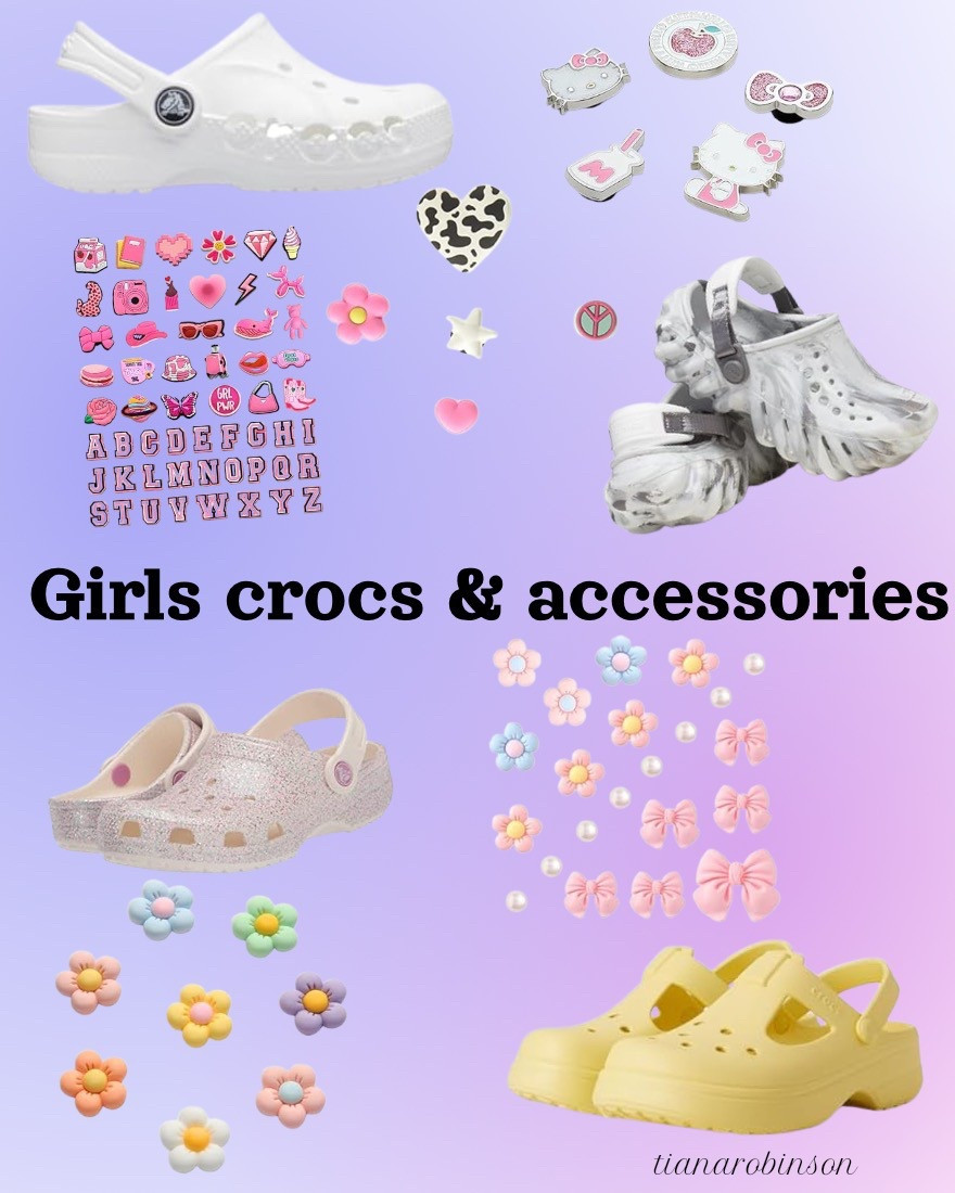 Crocs but make it girly! The cutest crocs and accessories for your girly girls 

#LTKSaleAlert #LTKKids #LTKShoeCrush