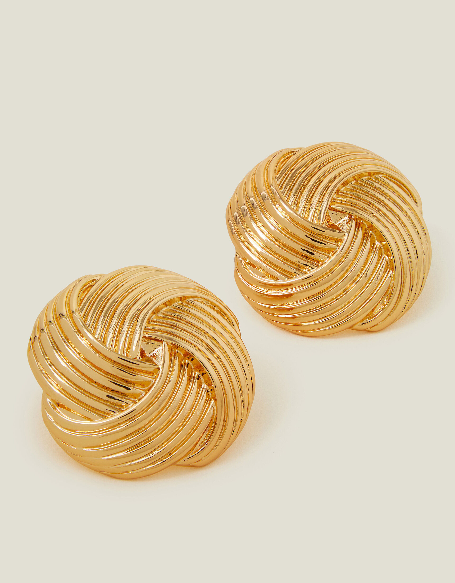 Oversized Knot Stud Earrings | Accessorize (Global)