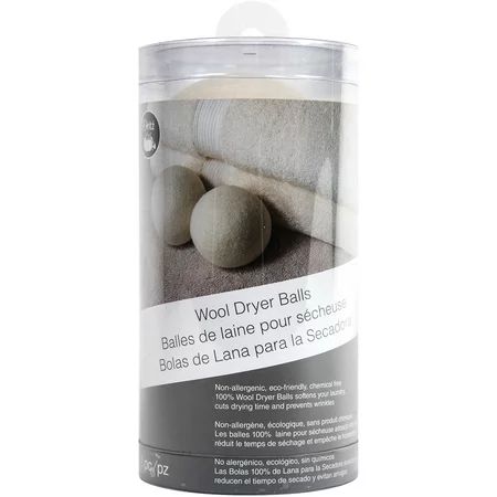 Dritz Clothing Care Wool Dryer Balls 2/Pkg | Walmart (US)
