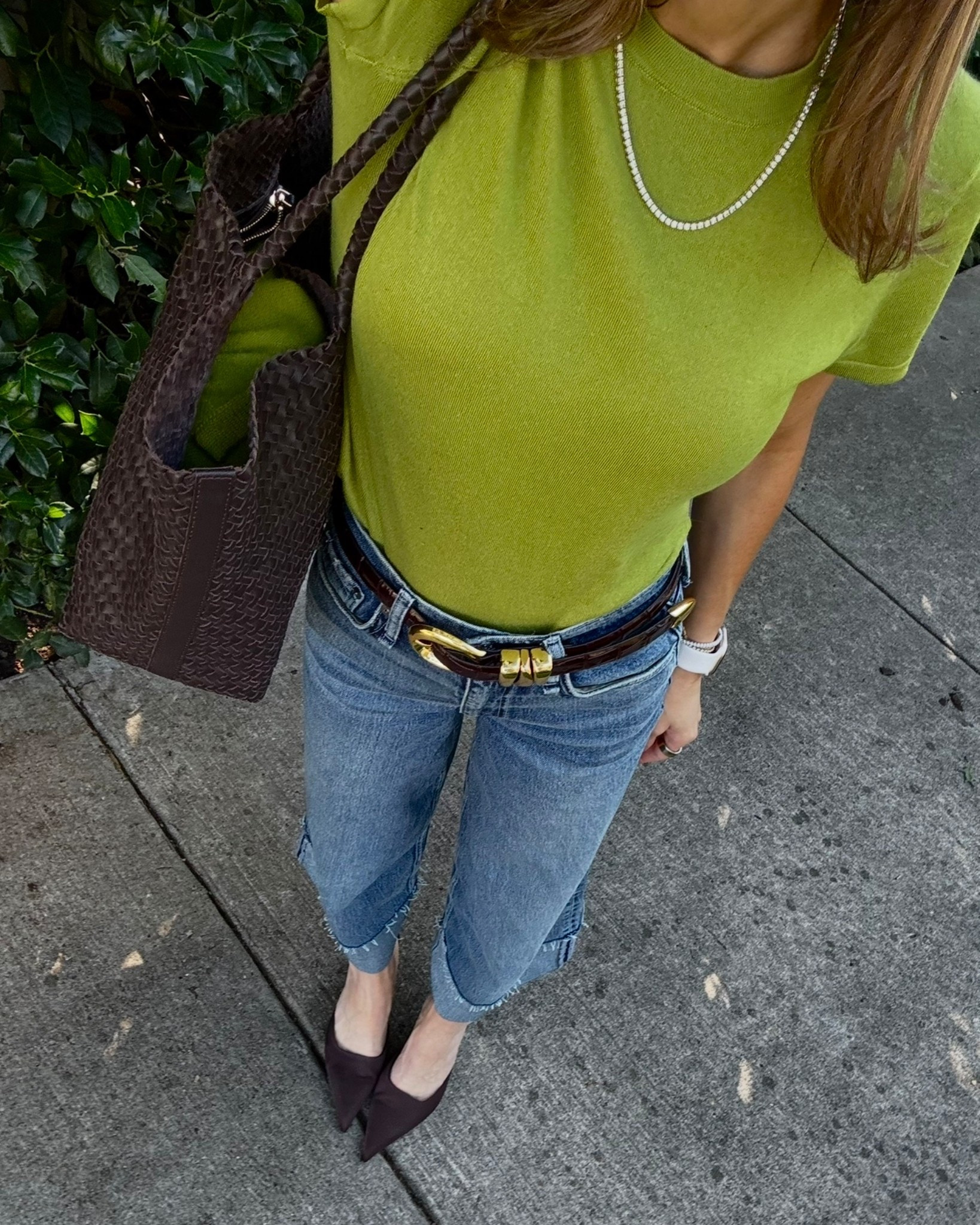 Loving this color green so much 💚