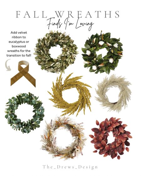 Fall wreath, boxwood wreath. Eucalyptus wreath, pottery barn, Target, amazon home, velvet ribbon

#LTKhome #LTKstyletip #LTKfindsunder100