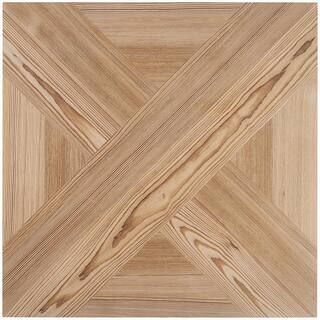 Ivy Hill Tile Balsa Decor Almond 24 in. x 24 in. Matte Porcelain Floor and Wall Tile (11.62 sq. f... | The Home Depot