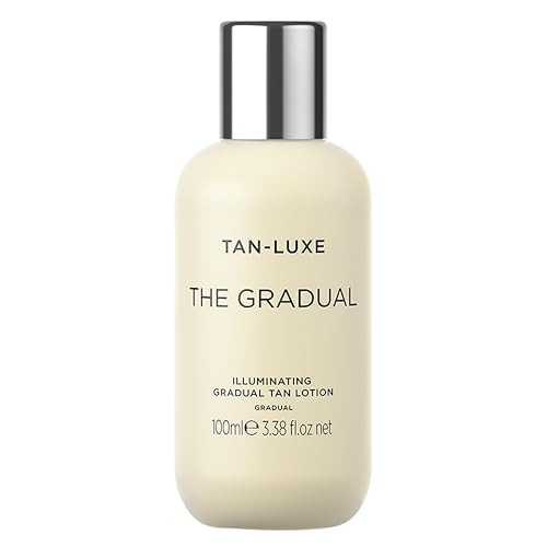 Tan-Luxe The Gradual Illuminating Gradual Tan Lotion, Hydrating Oil-Lotion Hybrid Self Tanner, For Daily Use, Buildable, Natural Glow, Vegan, Cruelty-Free, Streak-Free, 3.38 fl. oz/100 ml Bottle | Amazon (US)
