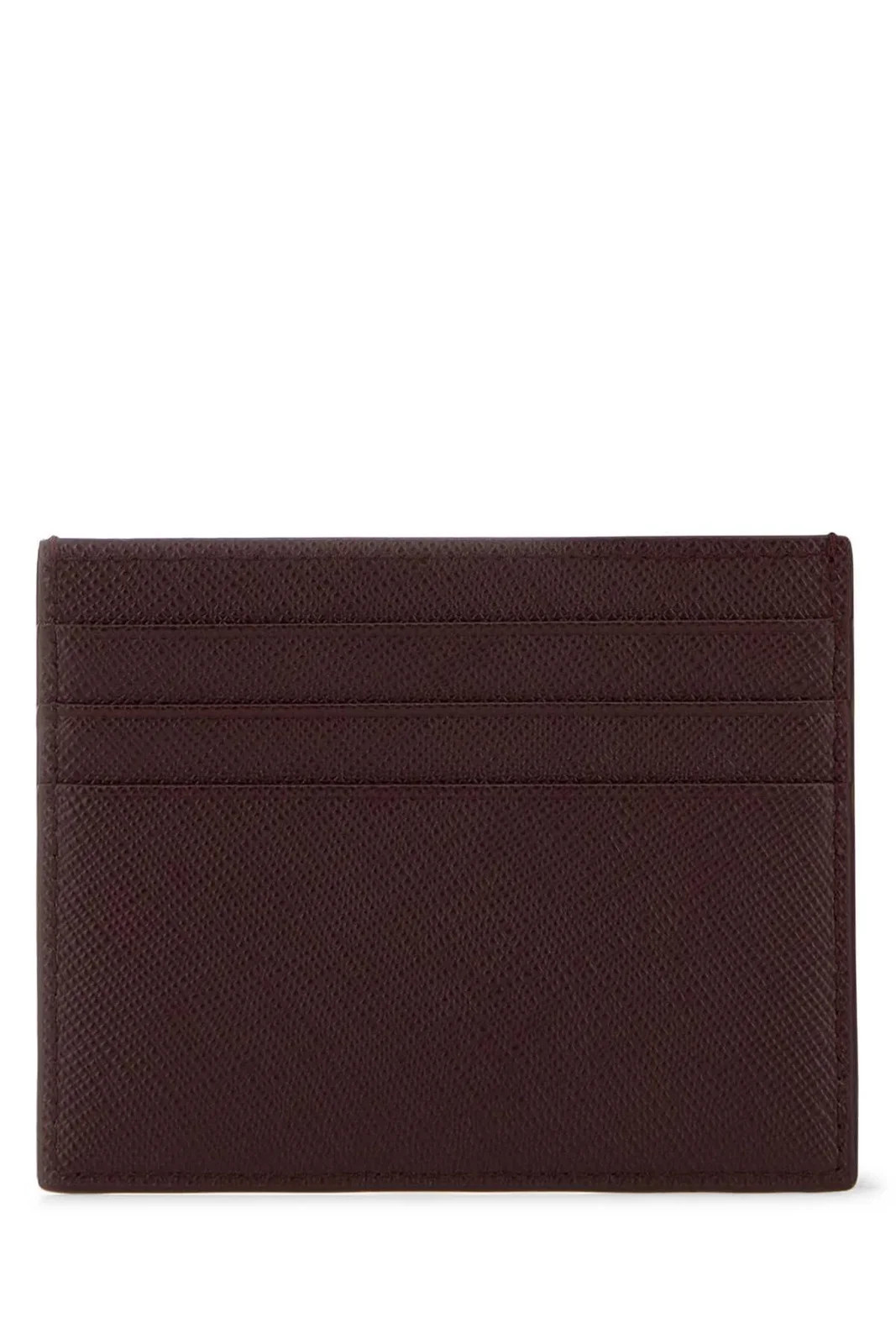 Prada Logo Plaque Card Holder | Cettire Global