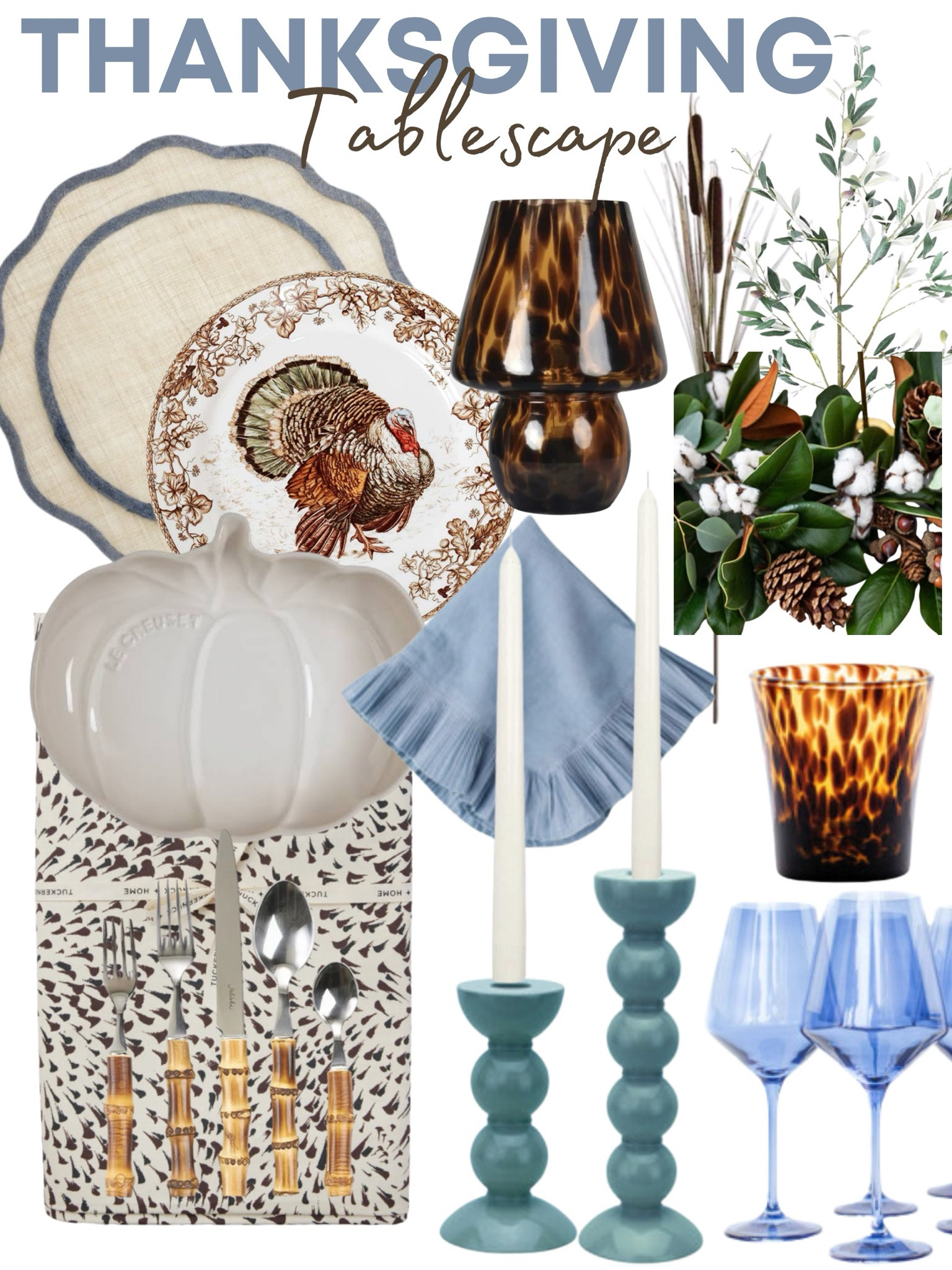 Thanksgiving day tablescape inspiration 

#LTKFindsUnder50 #LTKHome #LTKHoliday