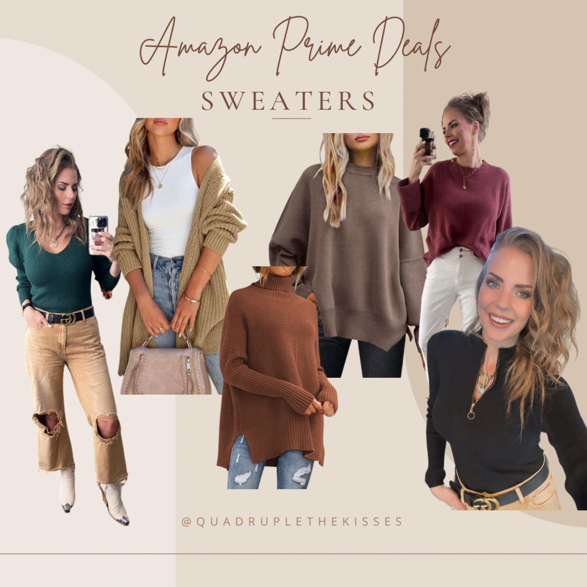 Amazon prime sweater finds 🤗
I’m loving these deals! 

#LTKxPrime