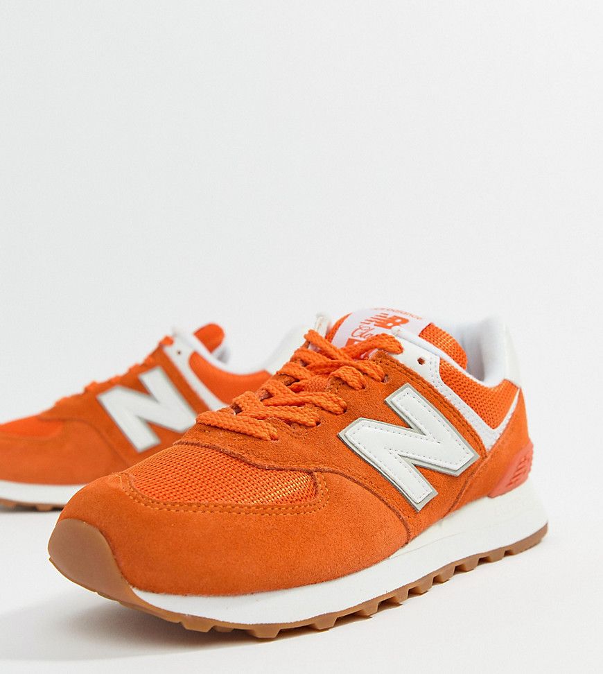 New Balance 574 Orange Trainers - Vintage orange | ASOS UK
