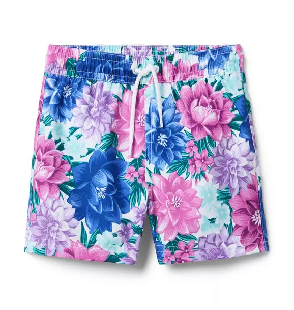 Recycled Floral Swim Trunk | Janie and Jack