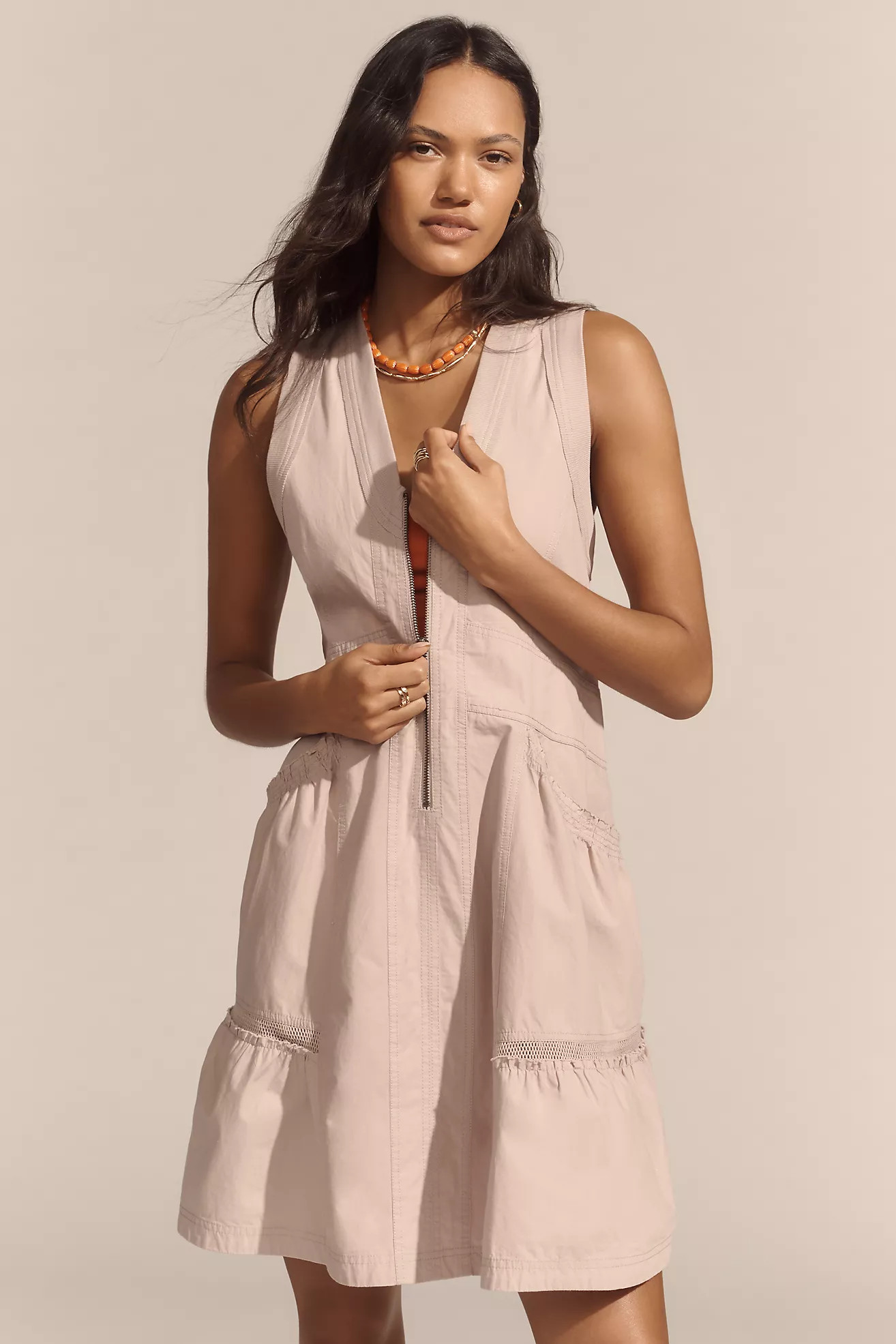 Daily Practice by Anthropologie Trek Utility Mini Dress | Anthropologie (US)