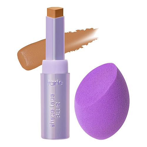 Tarte tarte Shape Tape Blur Concealer Stick with Sponge - 47S Tan-Deep Sand | HSN