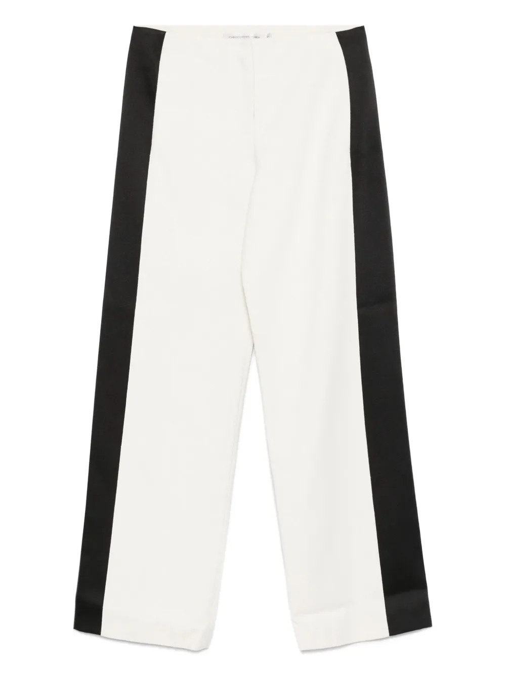 side-stripe trousers | Farfetch Global