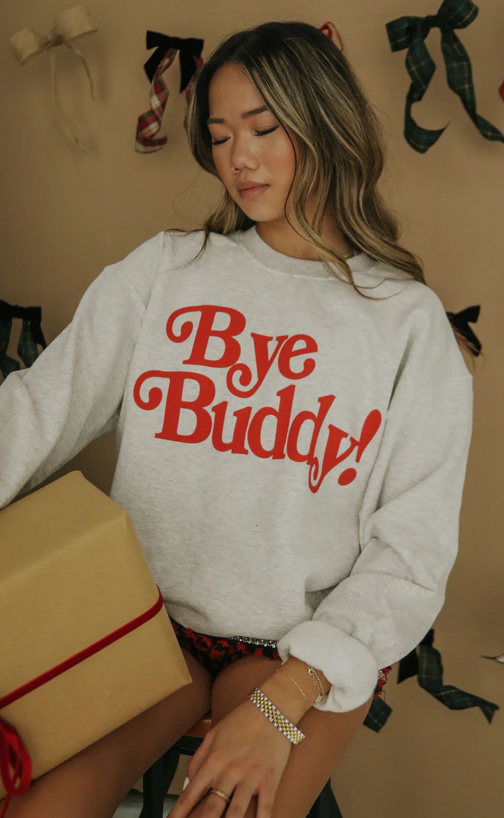charlie southern: bye buddy sweatshirt | RIFFRAFF