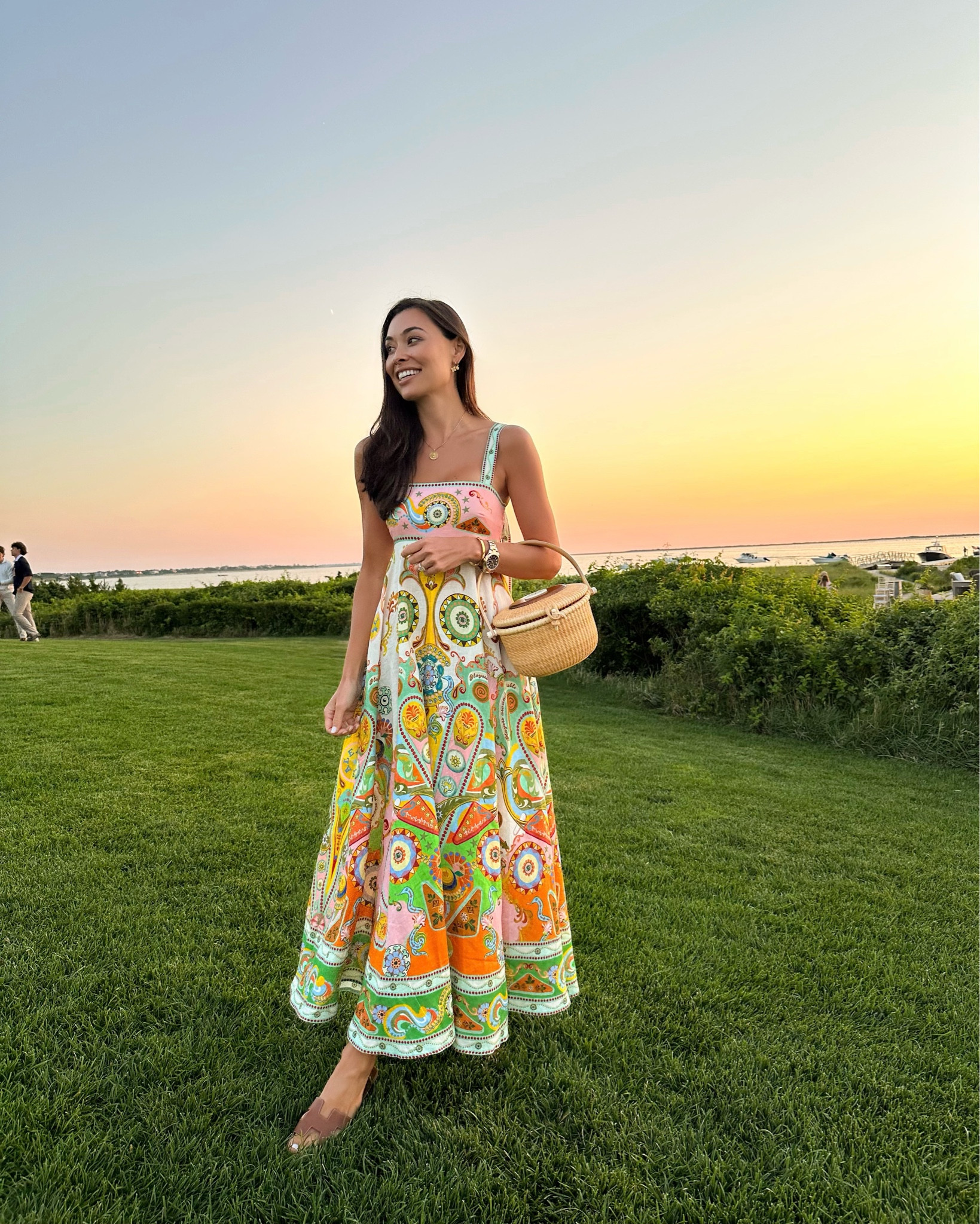 Nantucket, floral dress. 

#LTKParties #LTKItBag #LTKTravel