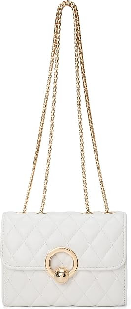KingTo Women's Quilted Chain Crossbody Bag,Stylish Small Cross body Purse for Women Designer Hand... | Amazon (US)