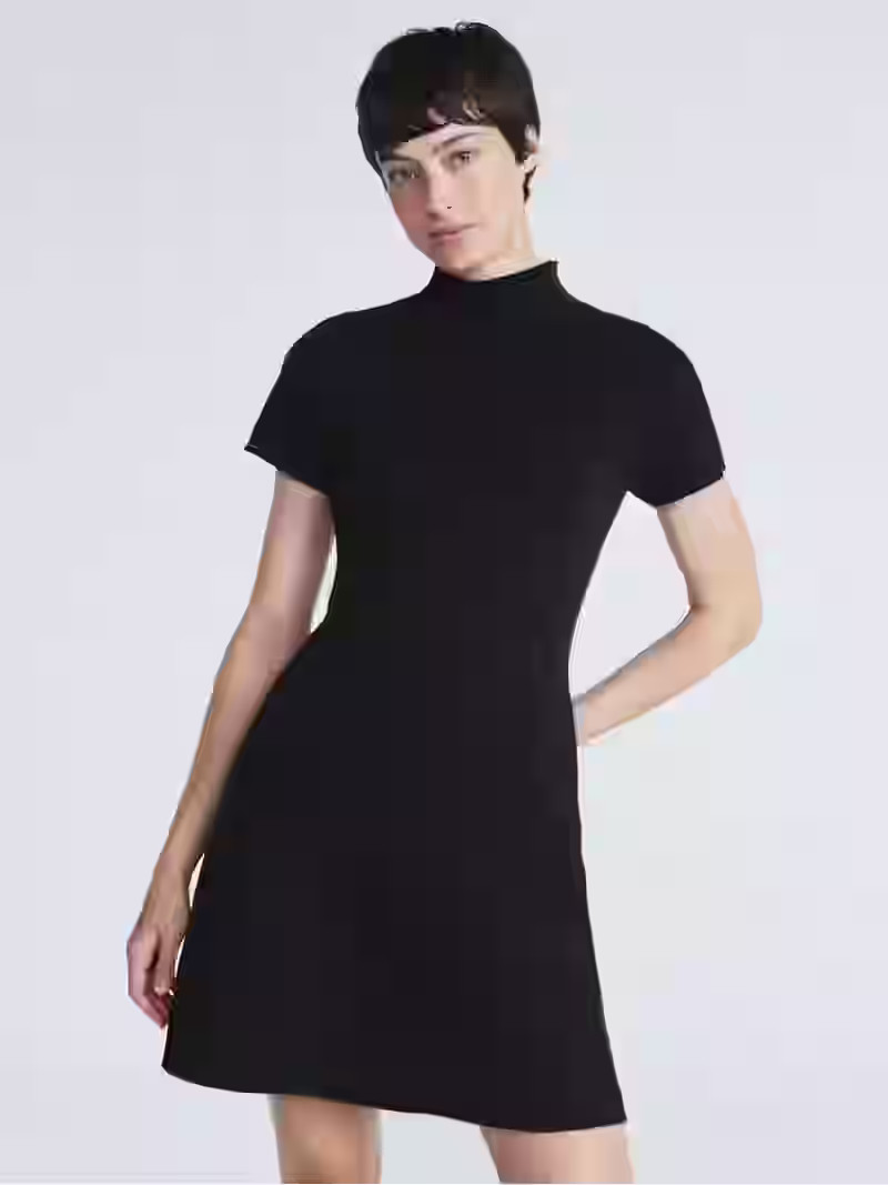 Scoop Women's and Women’s Plus Fit and Flare Jacquard Sweater Dress, NYE OUTFIT  | Walmart (US)