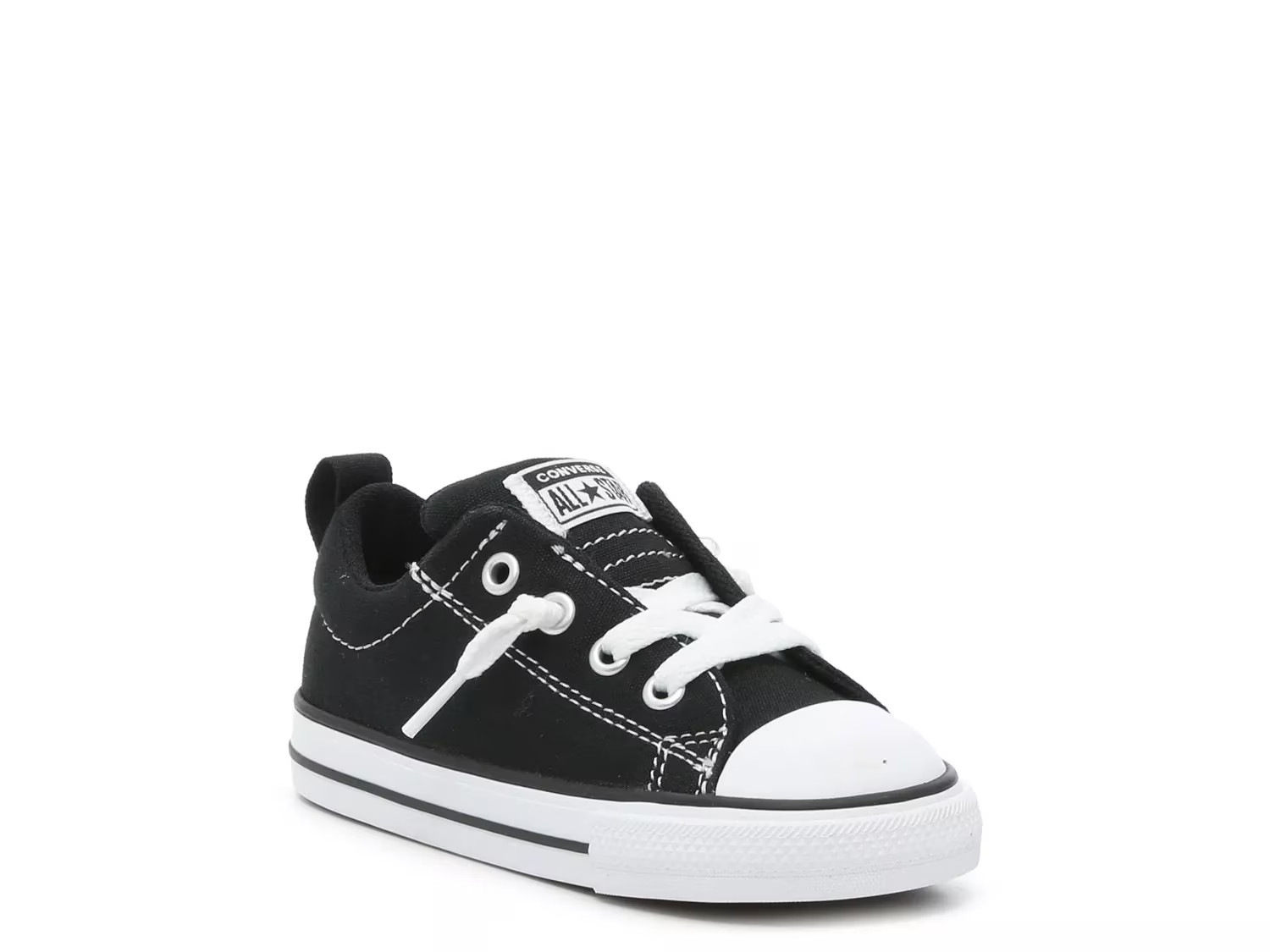 Converse Chuck Taylor All Stars TD Sneaker Kids' | Boy's | Black/White | Size 10 Toddler | Sneakers | Lace-Up | DSW