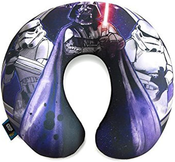 Star Wars New Super Soft Neck Pillow Kids Comfortable Round Shaped Travel Pillow | Amazon (US)