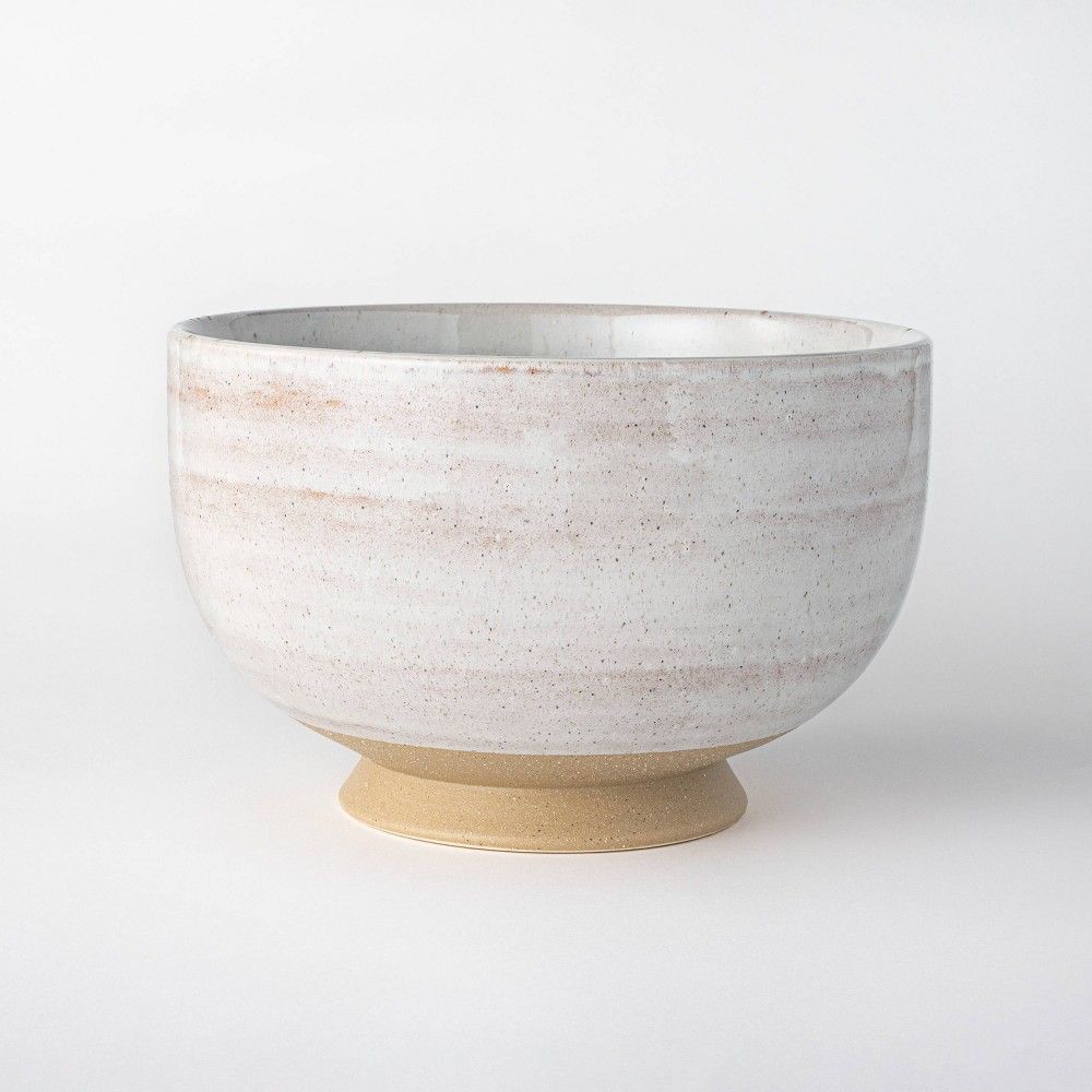 Ceramic Textured Decorative Bowl Cream - Threshold designed with Studio McGee | Target