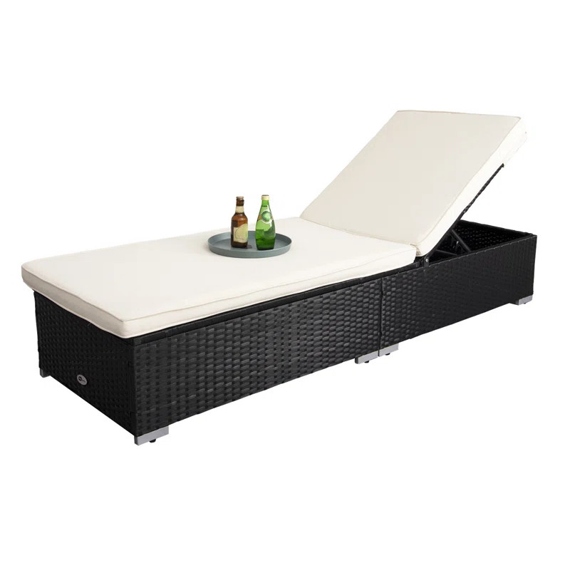 Outdoor Wicker Chaise Lounge | Wayfair North America