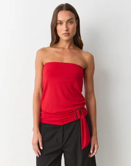 Tort Buckle Strapless Top | Glassons (Australia)