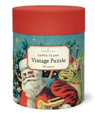 Santa Claus Vintage Puzzle 500 Pieces - Walmart.com | Walmart (US)
