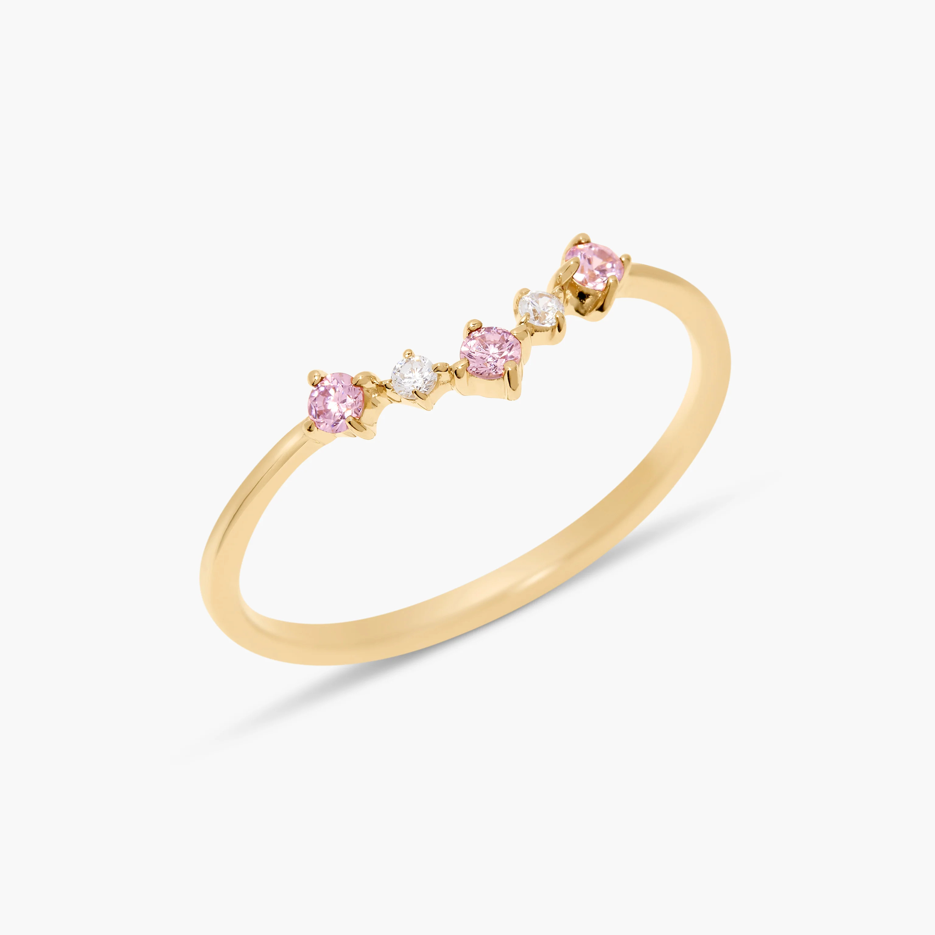 Lydia Vermeil Birthstone Ring | Brook and York