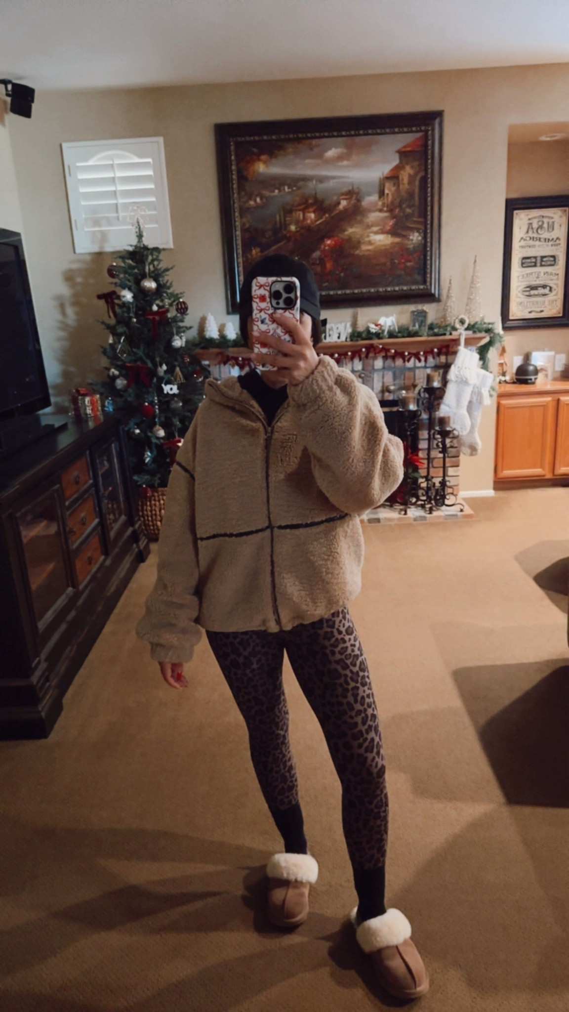 Cute and cozy Sherpa jacket 

#LTKootd #LTKGiftGuide #LTKActive
