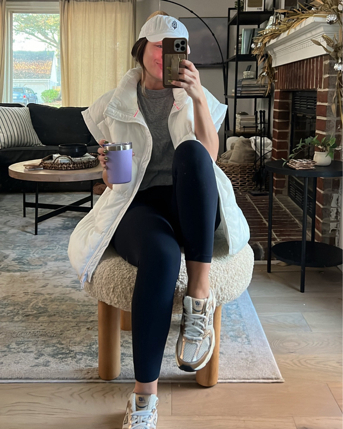 The Amazon lulu align lookalike leggings 👌🏽👌🏽 I do XS! In XS vest it’s super oversized you could def size down if you can. New Balance are true to size! 

#LTKfindsunder50 #LTKfindsunder100 #LTKfitness