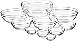 Anchor Hocking 10 Piece Mixing Bowl Set, Nesting Serving Bowls & Mixing Bowls (1 oz, 2 oz, 4 oz, 6 oz, 10 oz, 16 oz, 1 Qt, 1.5 Qt, 2.5 Qt, 3.5 Qt) | Amazon (US)