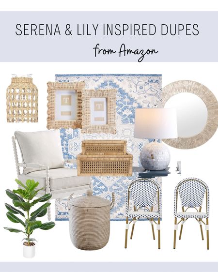 The best of the most popular Serena and Lily dupes on Amazon that I have in my home. 

#LTKhome