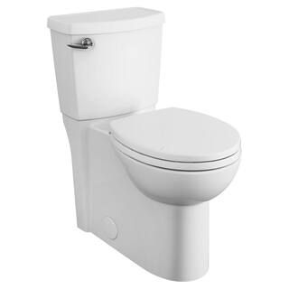 American Standard Cadet 3 FloWise 2-Piece 1.28 GPF Single Flush Right Height Round Front Toilet w... | The Home Depot