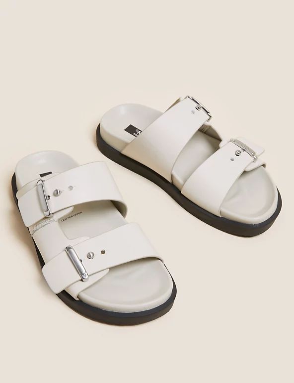 Leather Footbed Sandals | Marks & Spencer (UK)