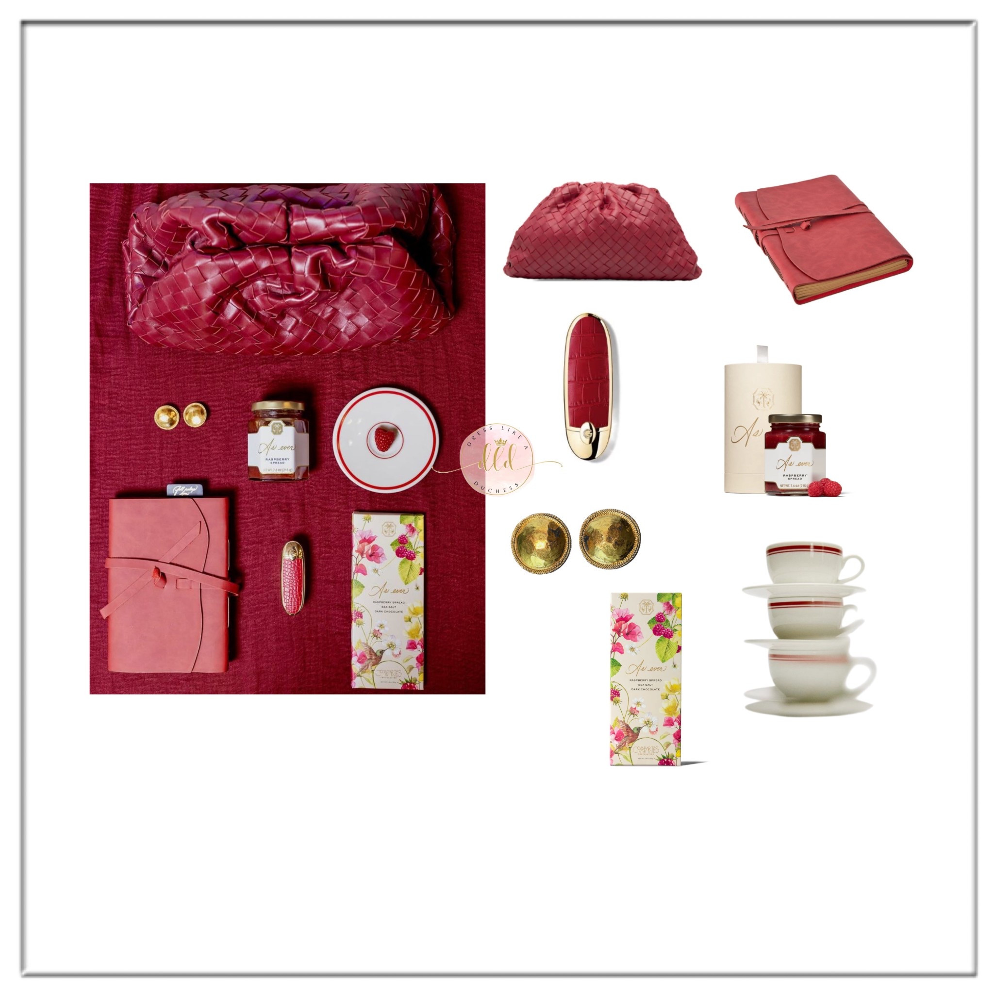 2/6/26 Meghan Markle As Ever Valentine’s 💌 themed post with her vintage Chanel button earrings 