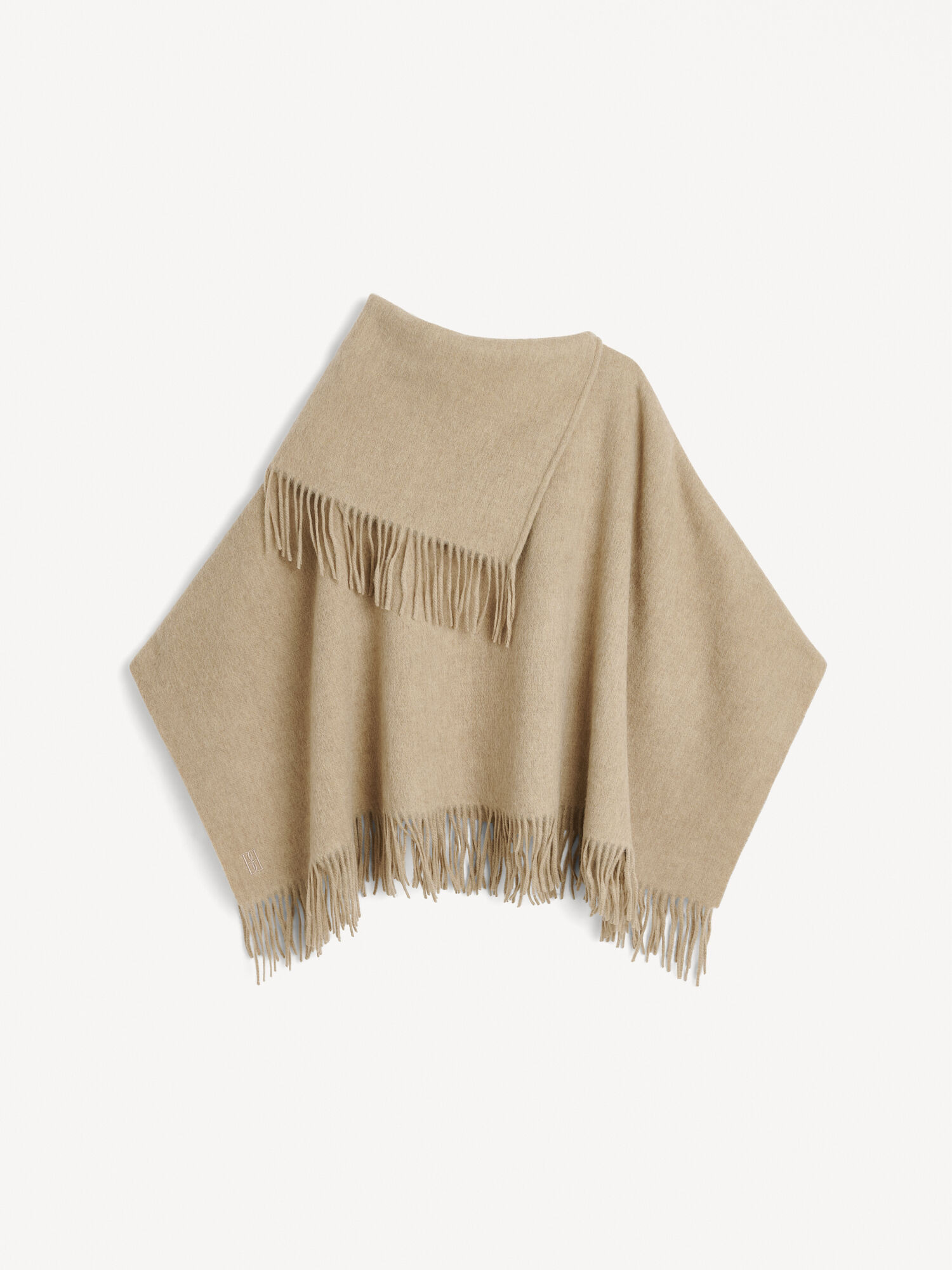 Turtma wool poncho | By Malene Birger