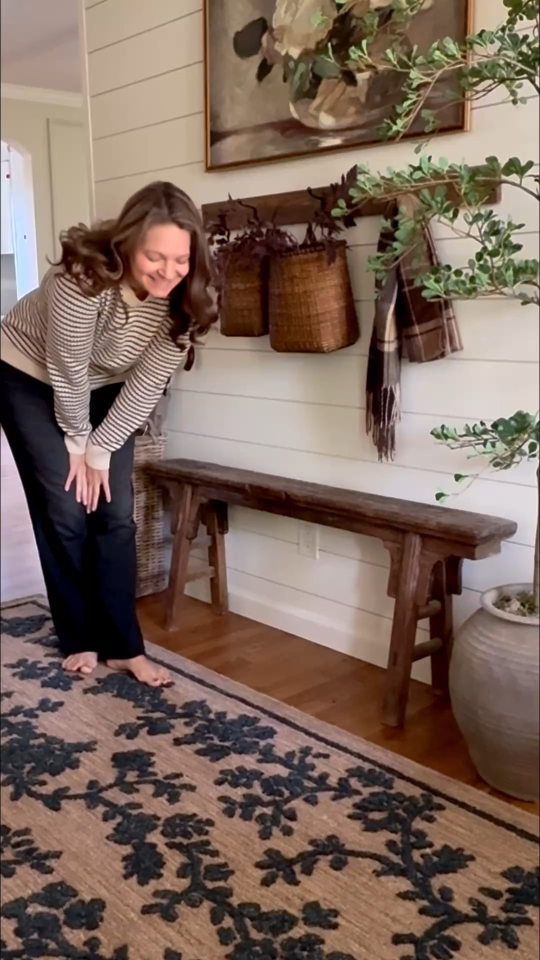 Can you fall in love with a rug? The answer is a resounding yes.
This high-quality, hand-tufted wool rug from the Loloi x Magnolia Home by Joanna Gaines collection proves that the right foundation brings an entire room together. Featuring a rich navy floral design, it offers a simple, timeless beauty that adds depth, warmth, and effortless European charm to any space. Hand-tufted craftsmanship means it’s built to last while feeling incredibly soft underfoot—making it as functional as it is stunning.

#LTKdayinmylife #LTKSeasonal #LTKHome