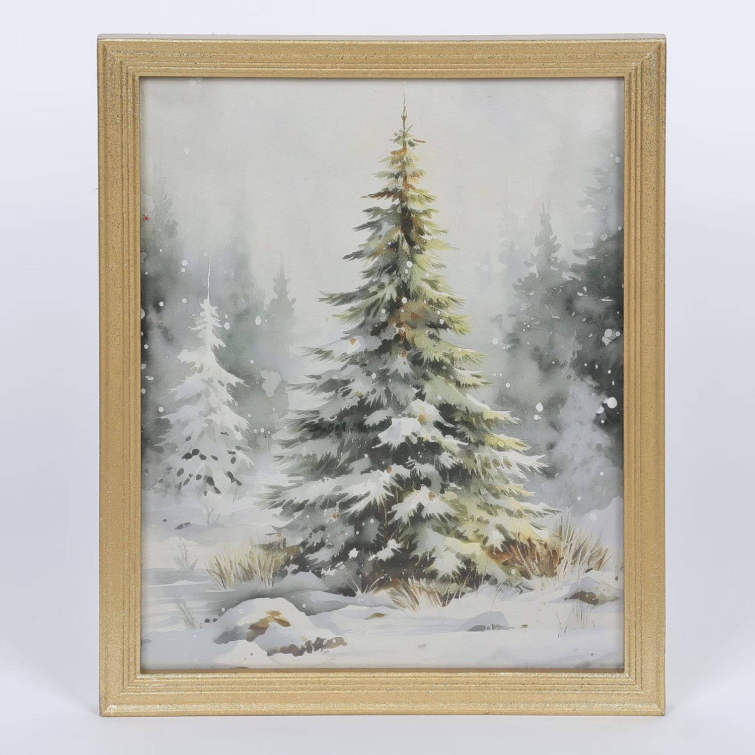 FRAÎCHE Holiday Large Wood Frame Tree Wall Décor, Christmas 14in Wood Tree Frame | Walmart (CA)