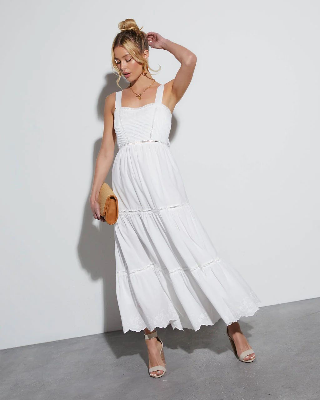 Sweet Matrimony Tiered Maxi Dress | VICI Collection