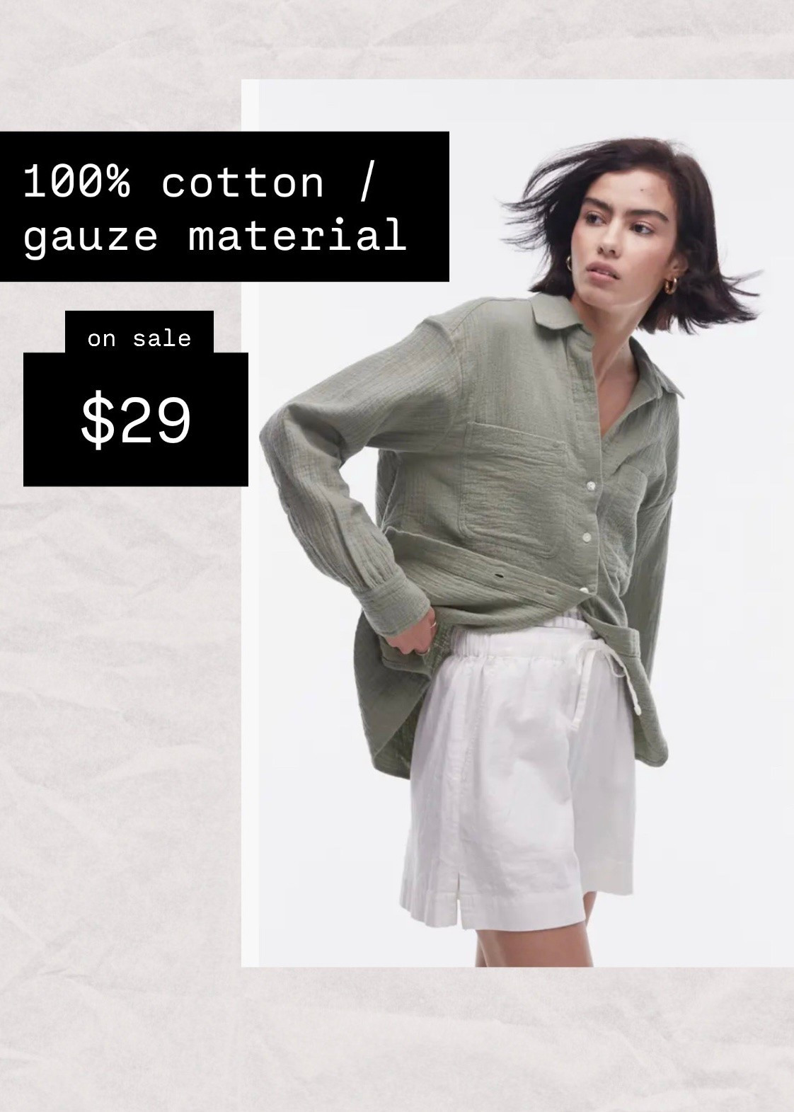 nordstrom markdowns that i've been eyeing 


#linentop #forestgreem #greenshirt #buttondownshirt #linenshirt #nordstrom