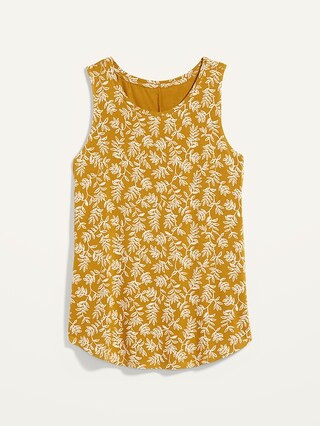 Luxe High-Neck Swing Tank for Women | Old Navy (US)