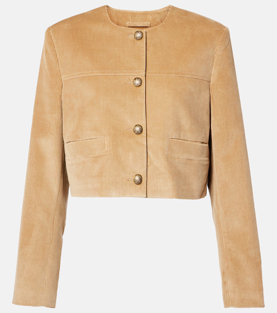 Pia cropped cotton corduroy jacket | Mytheresa (US/CA)