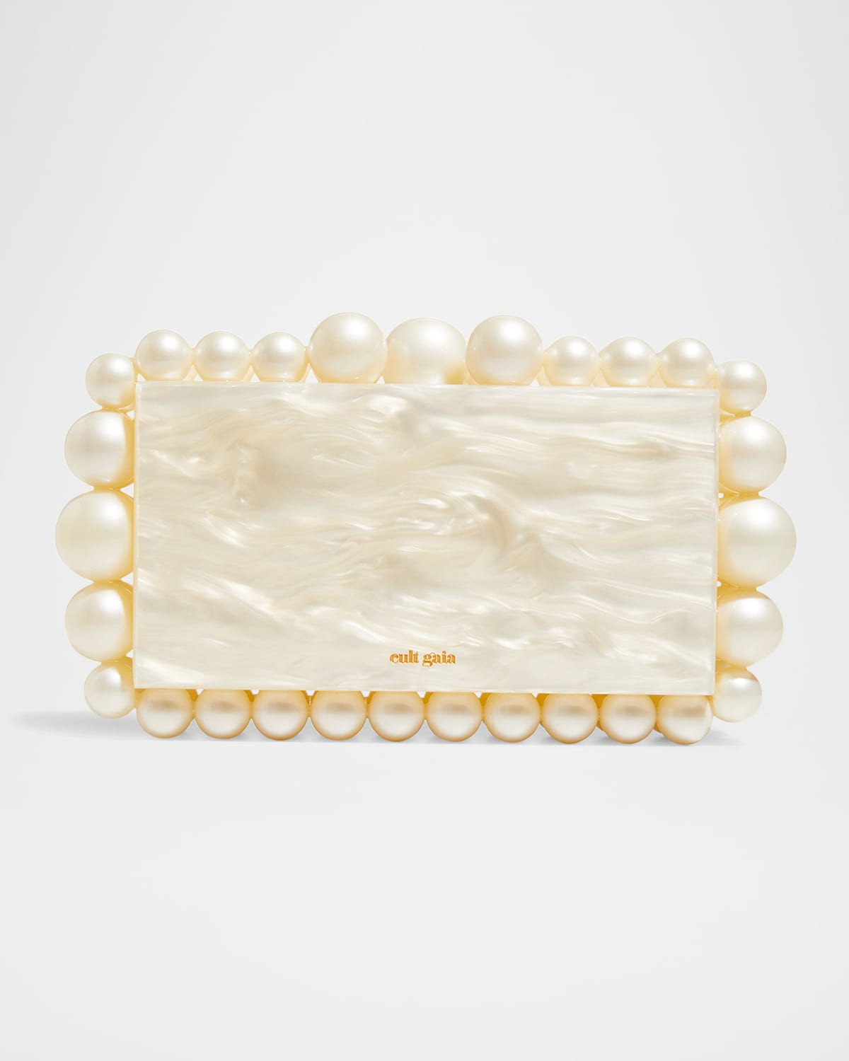 Eos Pearly Acrylic Clutch Bag | Neiman Marcus