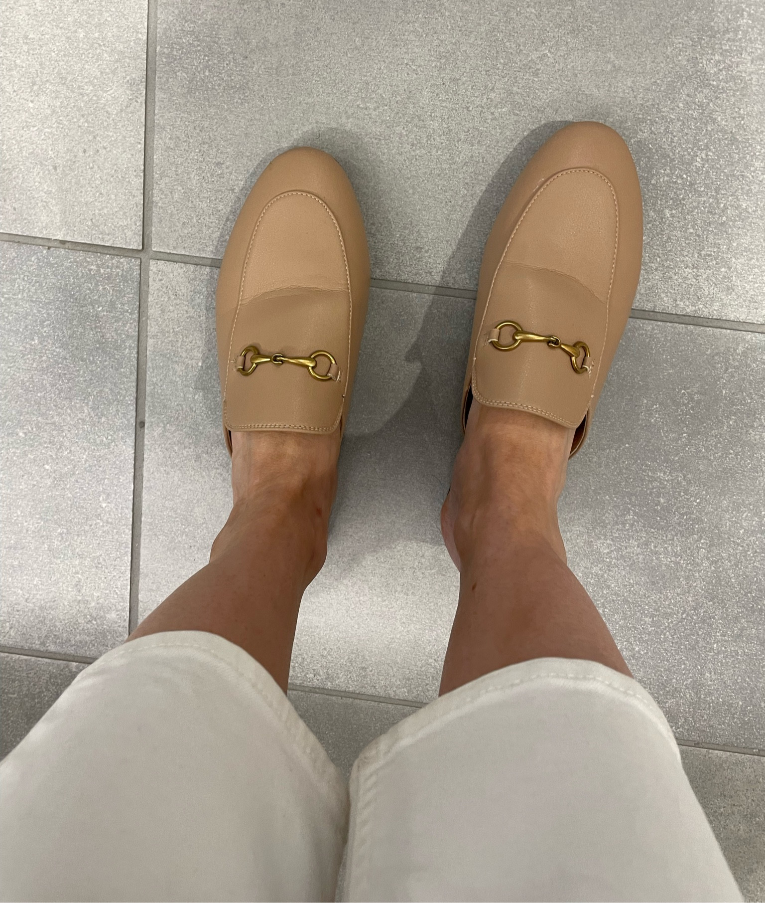 At the office in my favorite not Gucci mules! These are real leather and true to size! 
.
Loafers amazon finds workwear 

#LTKfindsunder100 #LTKshoecrush #LTKworkwear