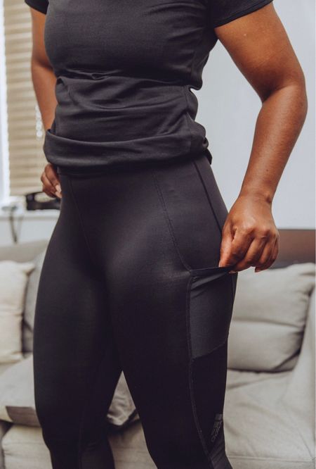 These adidas period proof sports leggings are designed with adidas Flow Shield, a three layer pad that wicks and absorbs to provide an extra layer of protection when exercising on your period. 

They’re my go-to leggings when coaching and running on my period! 

#LTKsalealert #LTKxadidas #LTKfit