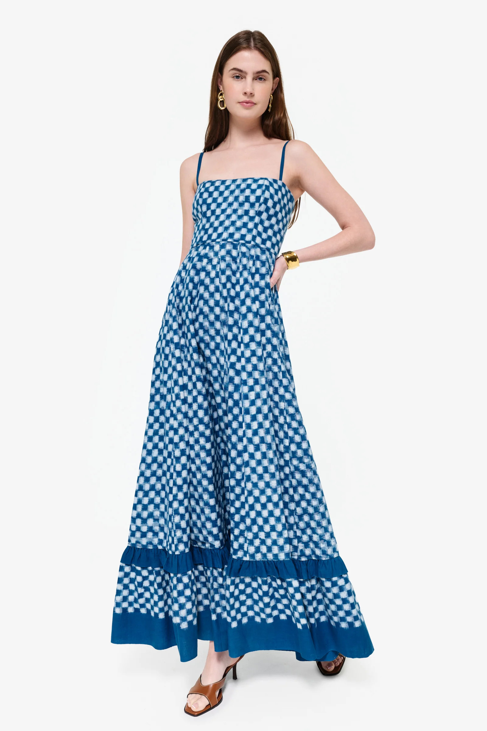 Exclusive Checkmate Dress | COUPER