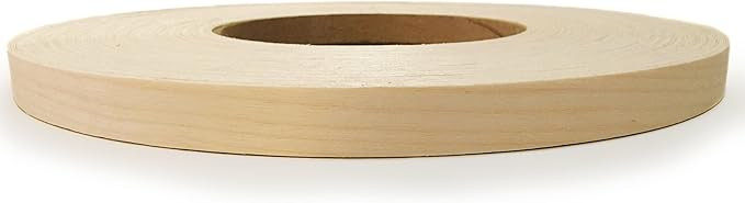Edge Supply Birch 7/8" X 250' Roll of Plywood Edge Banding, Preglued Real Wood Veneer Edging, Fle... | Amazon (US)